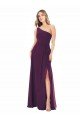 Shop One Shoulder Chiffon Bridesmaid Dress with Tie Belt Sydney