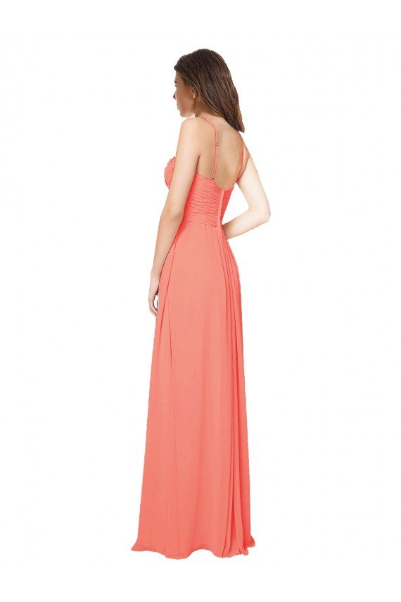 Shop Empire Waist Spaghetti Straps Sweetheart Chiffon Bridesmaid Dress Sydney