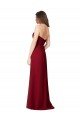 Draped Sweetheart Long Grecian Inspired Chiffon Bridesmaid Dress Sydney
