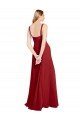 Shop Sweetheart Neckline Long Chiffon Bridesmaid Dress with Side Slit and Wide Straps Sydney