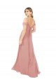 Shop Draped Shoulder Sash Back Chiffon Bridesmaid Dress Sydney