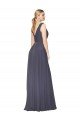 Shop Floor Length High Neck V-Back Chiffon Bridesmaid Dress / Formal Prom Dress Sydney