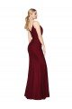 Shop Floor Length High Neck Chiffon Bridesmaid Dress / Formal Prom Dress with Side Slit Sydney