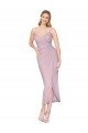 Shop Short Knee Length Chiffon Wrap Bridesmaid Dress / Cocktail Prom Dress with Straps Sydney