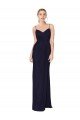Shop Draped Spaghetti Straps Long Chiffon Mermaid Bridesmaid Dress / Formal Prom Dress Sydney