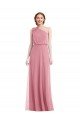 Shop One Shoulder Bow Blouson Bodice Maxi Bridesmaid Dress Sydney