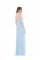 Shop Strapless Sweetheart Maxi Bridesmaid Dress with Pleated Front Slit Sydney