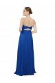 Shop Strapless Sweetheart Draped Chiffon Bridesmaid Dress Sydney