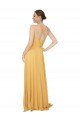 Shop Ruched Chiffon Bridesmaid Dress with Tie Back Detail Sydney