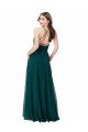 Shop Chiffon Bridesmaid Dress with Draped Surplice Bodice Sydney