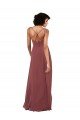 Shop Simple V-Neckline Chiffon Formal Bridesmaid Dress with Pleated Skirt Sydney