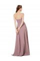 Shop Strapless Chiffon Bridesmaid Dress with Notched Neckline Sydney