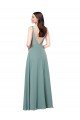 Shop Long Chiffon Formal Bridesmaid Dress with Open Back Sydney