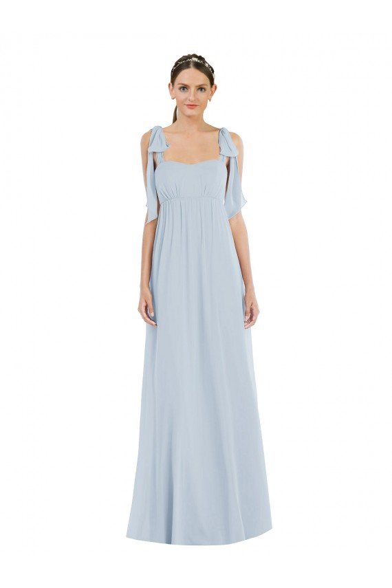 Shop Tie Shoulder Empire Waist Maxi Bridesmaid Dress Sydney