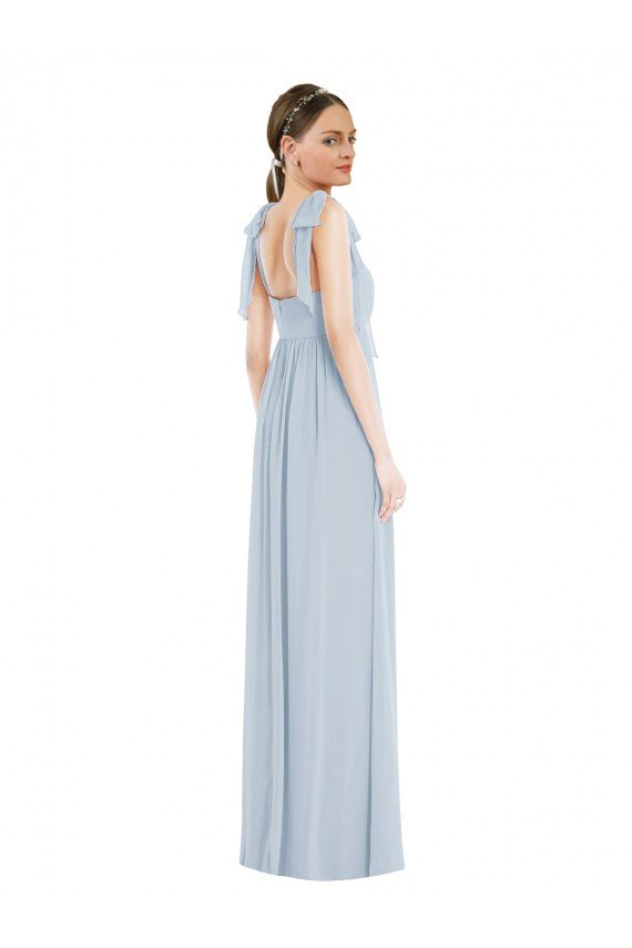 Shop Tie Shoulder Empire Waist Maxi Bridesmaid Dress Sydney