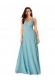 Shop Draped Empire V-Neck Chiffon Bridesmaid Dress Sydney