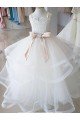 Shop Ivory Ball Gown High Neck Floor Length Flower Girl Dress Sydney