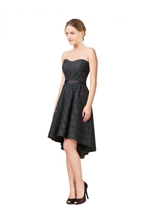 Shop Lace Cocktail Bridesmaid Dress with Hi-Low Hemline Sydney