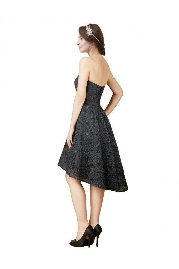 Shop Lace Cocktail Bridesmaid Dress with Hi-Low Hemline Sydney
