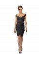 Shop Knee Length Lace Bridesmaid Dress / Cocktail Dress with Matching Chiffon Tie Sash Sydney