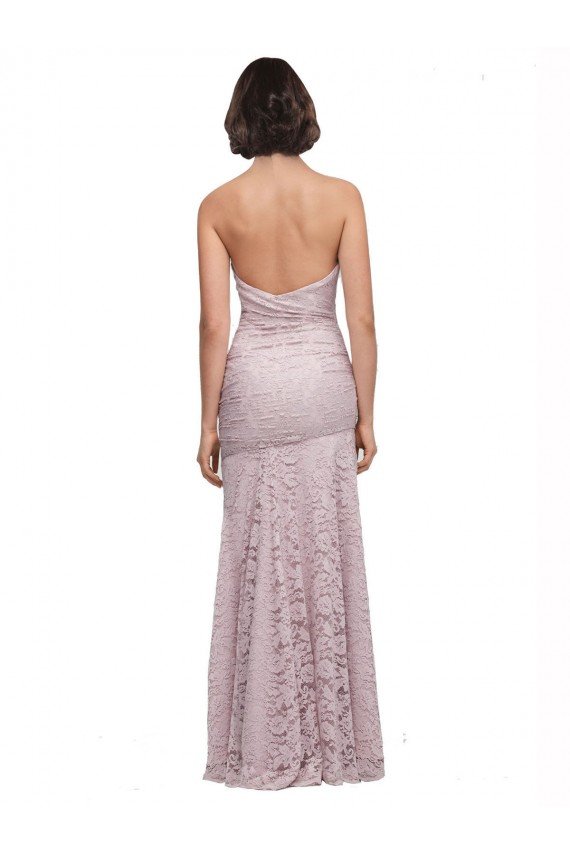 Shop Floor Length Long Mermaid Lace Bridesmaid Dress / Prom Dress with Low Back Sydney