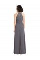 Shop Long Chiffon Bridesmaid Dress with Corded Lace Bodice Sydney
