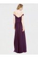 Shop Sweetheart Long Bridesmaid Dress with Off the Shoulder Cap Sleeve Lace Bodice Sydney