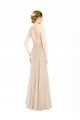Shop High Halter Neck Illusion Lace Bridesmaid Dress / Prom Dress with Chiffon Skirt and Keyhole Back Sydney