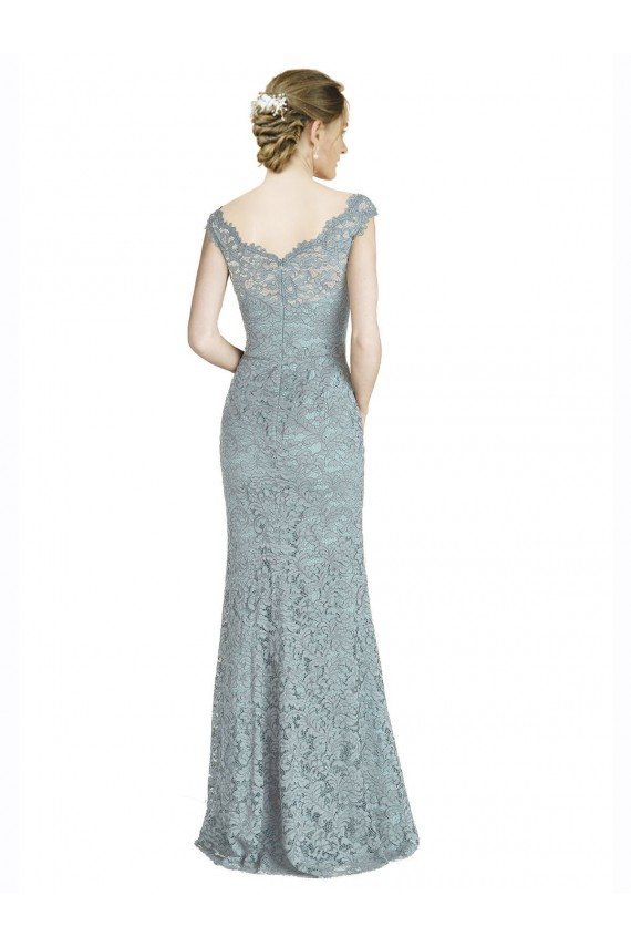 Shop Off the Shoulder Mermaid Lace Bridesmaid Dress / Prom Dress with Cap Sleeves Sydney