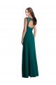 Shop Long A-Line Lace and Chiffon Bridesmaid Dress with Open Back Sydney