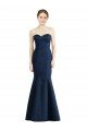 Shop Long Mermaid Full Length Strapless Satin Bridesmaid Dress Sydney