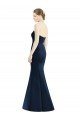 Shop Long Mermaid Full Length Strapless Satin Bridesmaid Dress Sydney