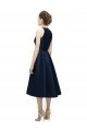 Shop Halter Neck Short Tea Length Sleeveless Satin Bridesmaid Dress Sydney