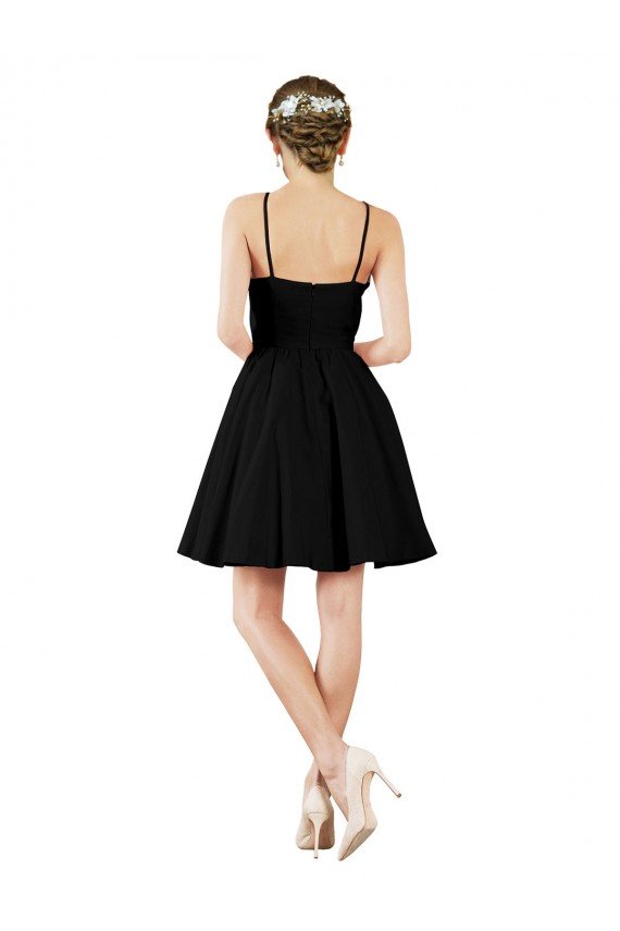 Shop Halter Neck Short Knee Length Satin Cocktail Bridesmaid Dress Sydney