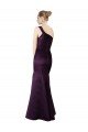 Shop Long Ruched Neckline One Shoulder Satin Bridesmaid Dress / Prom Dress Sydney
