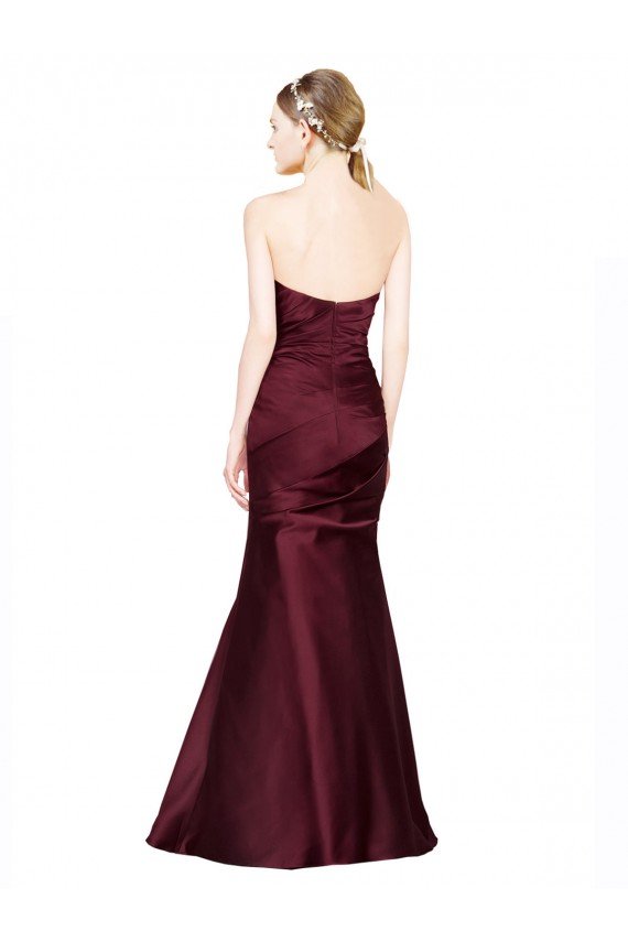 Shop Mermaid Sweetheart Soft Formal Satin Bridesmaid Dress / Prom Dress with Pleats Sydney
