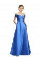 Shop Sleeveless Off the Shoulder Ball Gown Formal Satin Bridesmaid Dress / Prom Dress Sydney