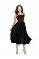 Shop Short Cocktail Length Square Neck Satin Bridesmaid Dress / Prom Dress with Beading Sydney