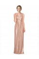 Shop Draped V-Neck Striking Sheath Floor Length Formal Sequin Bridesmaid Dress / Prom Dress Sydney