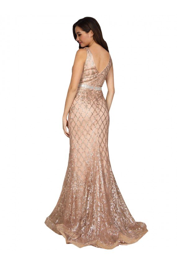 Shop Sleek Long Mermaid Formal Sparkling Sequin Bridesmaid Dress / Prom Dress Sydney