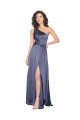 Shop Draped Formal Silky Satin Bridesmaid Dress / Prom Dress with Tied Waist Sydney