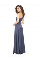 Shop Draped Formal Silky Satin Bridesmaid Dress / Prom Dress with Tied Waist Sydney