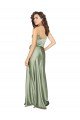 Shop Formal Silky Satin Bridesmaid Dress with Tied Waist Sydney
