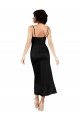 Shop Cowl Neck Formal Tea-Length Short Silky Satin Bridesmaid Dress / Cocktail Prom Dress with Skirt Slit Sydney