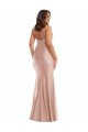 Shop Deep V-Neck Formal Silky Satin Mermaid Bridesmaid Dress / Prom Dress with Side Slit Sydney