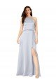 Shop Halter Neck Formal Silky Satin Bridesmaid Dress with Strappy Back Sydney
