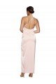 Shop One Shoulder Full Length Long Silky Satin Bridesmaid Dress / Prom Dress with Thigh Split Sydney