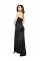 Shop Full Length One Shoulder Ruffled Long Formal Silky Satin Bridesmaid Dress / Prom Dress with High Slit Sydney