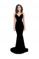 Shop Fishtail Shaped V-Neck Open Back Formal Spandex Bridesmaid Dress / Prom Dress Sydney