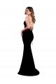 Shop High Neck Low Criss Cross Back Formal Crepe Bridesmaid Dress / Prom Dress Sydney